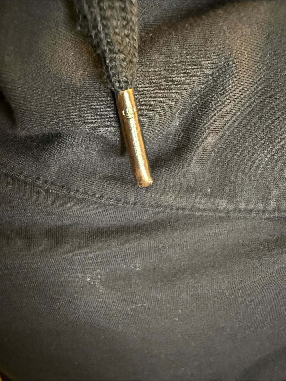 lululemon athletica Black Asymmetrical Hooded Pullover - Picture 3 of 9